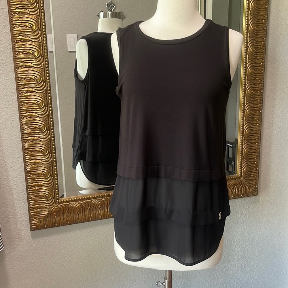 MICHAEL Michael Kors Black Sleek Tank Top